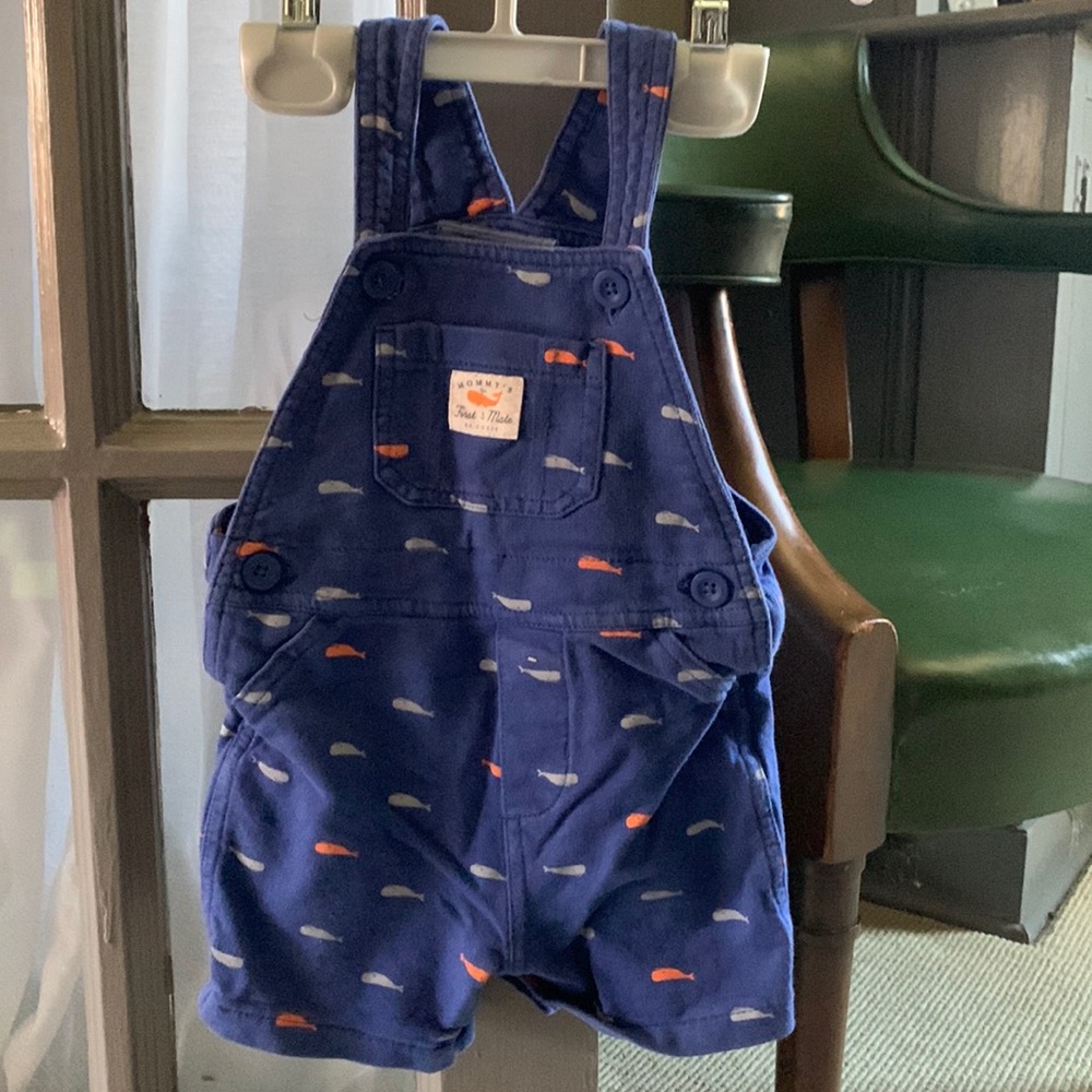 So soft!! Whale shortalls